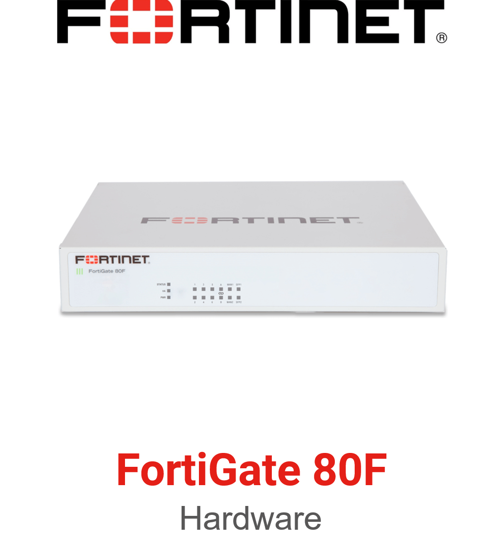 Fortinet FortiGate FG-80F Firewall (FG-80F) | EnBITCon systemhouse